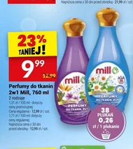 Perfumy do tkanin mill