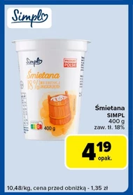 Śmietana Simpl