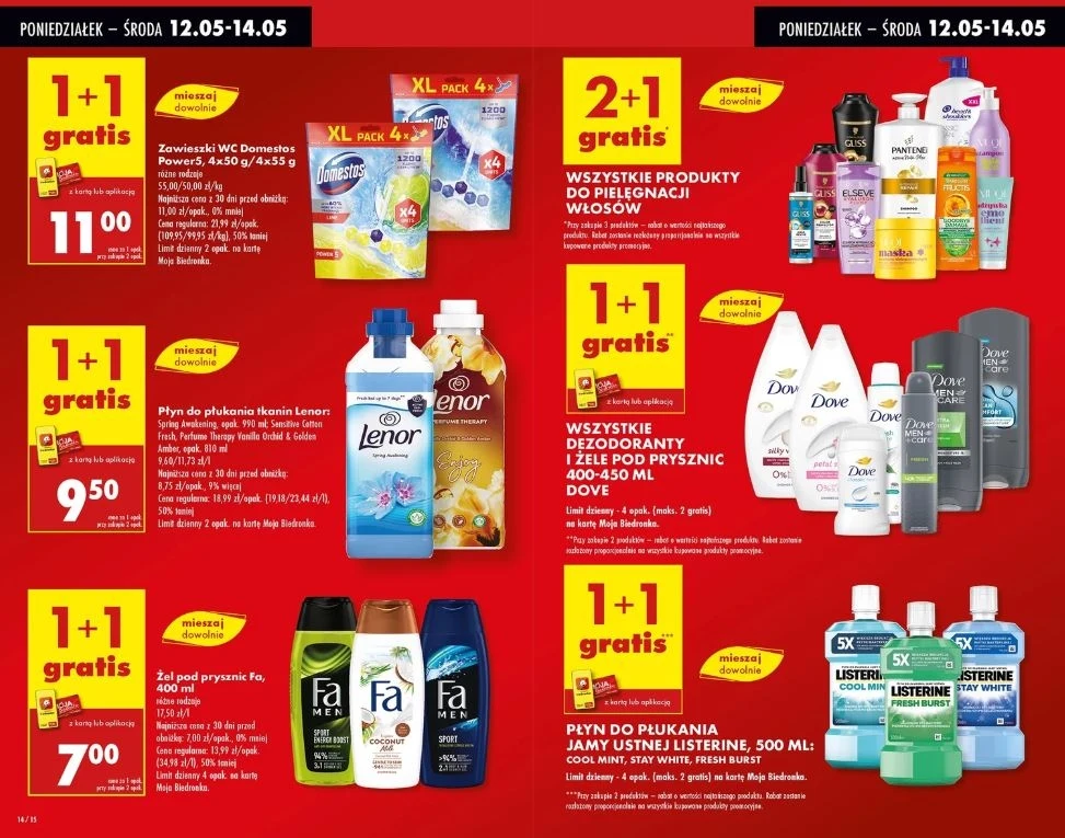 Biedronka oferuje gratisowe promocje!