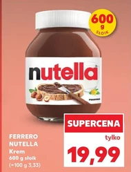 Krem orzechowy Nutella