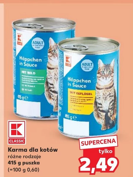 Karma dla kota K-Classic