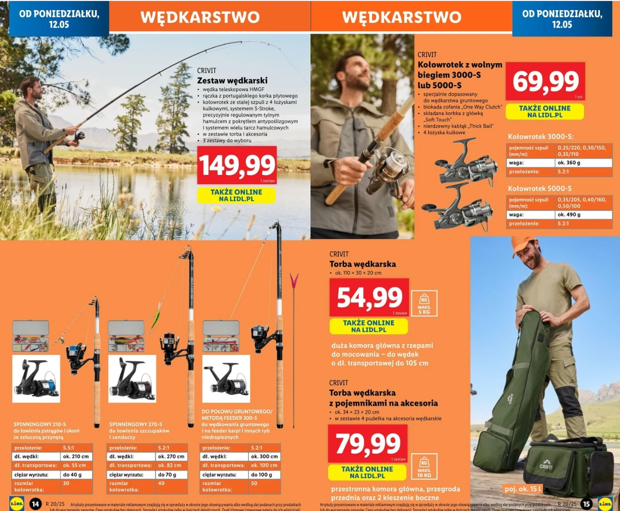 Nowa oferta w Lidlu zachwyca wędkarzy! Wędki i akcesoria w świetnych cenach