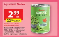 Консервований горошок Auchan