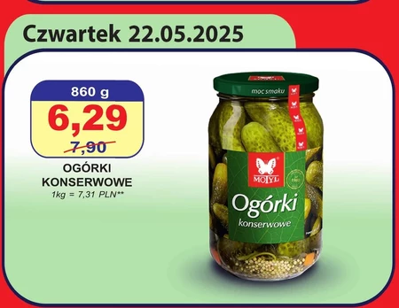 Ogórki konserwowe Motyl