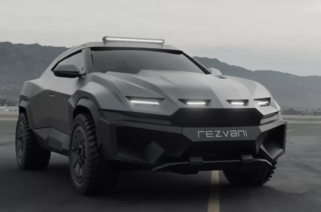  Rezvani Knight to samochód jak z wojennej gry komputerowej. 