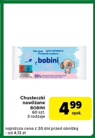 Chusteczki nawilżane Bobini