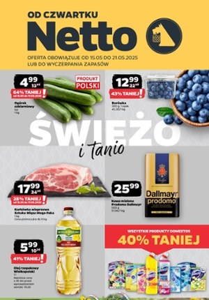 Gazetka promocyjna Netto, ważna od 15.05.2025 do 21.05.2025.
