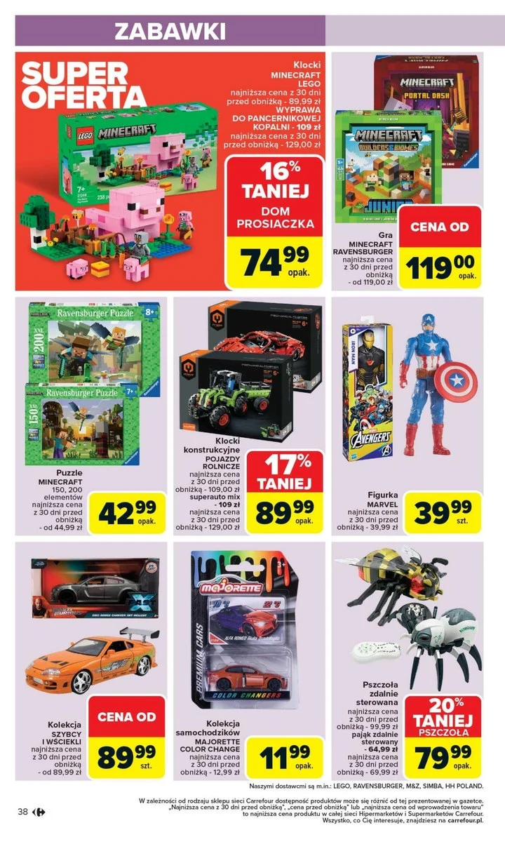 LEGO taniej na Dzień Dziecka! Carrefour ruszył z hitową promocją