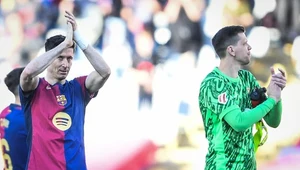 Robert Lewandowski i Wojciech Szczęsny
