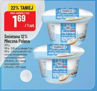 Śmietana Mleczna Polana