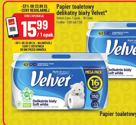 Papier toaletowy Velvet
