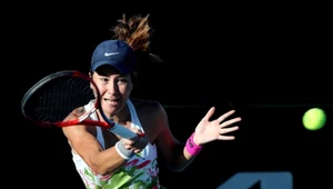 Irina Fetecau. Zdjęcie z jej meczu w turnieju WTA w Adelajdzie z Anną Blinkową