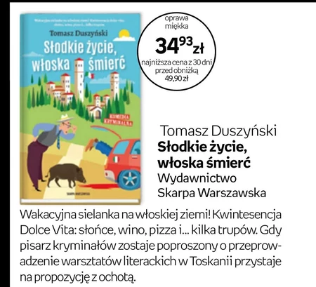 Солодке життя, італійська смерть Tomasz Duszyński