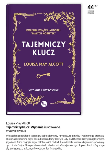 Tajemniczy klucz. Wydanie ilustrowane Louisa May Alcott