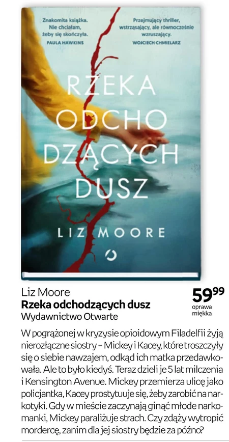 Rzeka odchodzących dusz Liz Moore