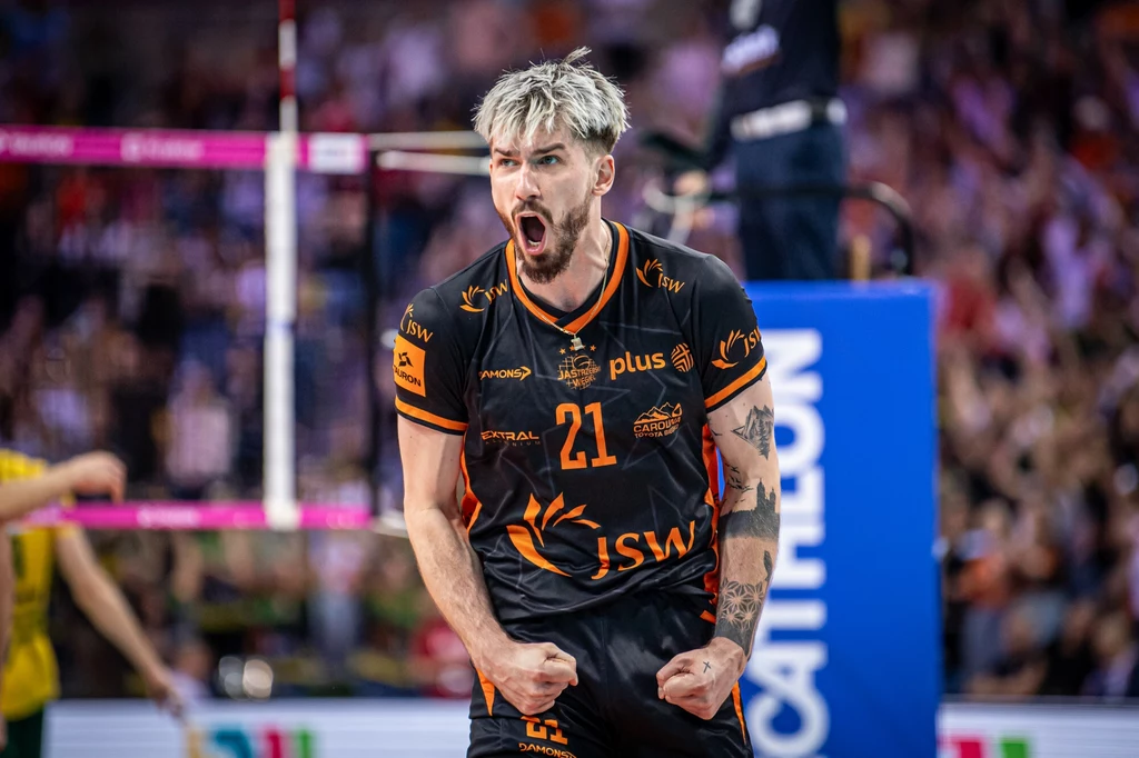 Tomasz Fornal w barwach JSW Jastrzębskiego Węgla Tomasz Fornal w barwach JSW Jastrzębskiego Węgla