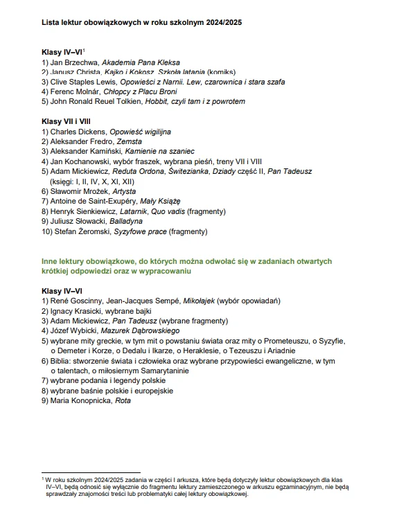 Egzamin ósmoklasisty 2025. Język polski. Arkusz CKE - strona 3