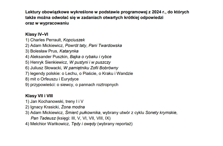 Egzamin ósmoklasisty 2025. Język polski. Arkusz CKE - strona 4