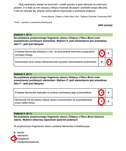 Egzamin ósmoklasisty 2025. Język polski. Arkusz CKE - strona 6 Egzamin ósmoklasisty 2025. Język polski. Arkusz CKE - strona 6