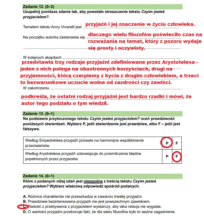 Egzamin ósmoklasisty 2025. Język polski. Arkusz CKE - strona 13 Egzamin ósmoklasisty 2025. Język polski. Arkusz CKE - strona 13