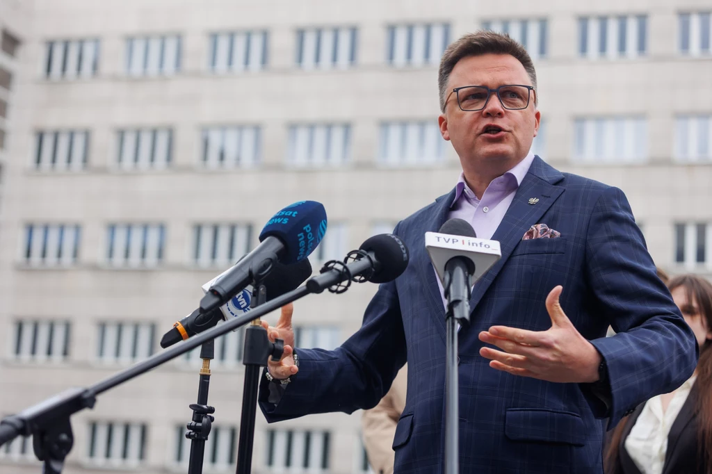 Marszałek Sejmu Szymon Hołownia Marszałek Sejmu Szymon Hołownia