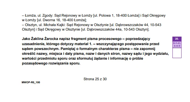 Matura 2025. WOS rozszerzony. Arkusz CKE i odpowiedzi - strona 25 Matura 2025. WOS rozszerzony. Arkusz CKE i odpowiedzi - strona 25
