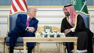 Donald Trump i saudyjski następca tronu książe Mohammed Bin Salman