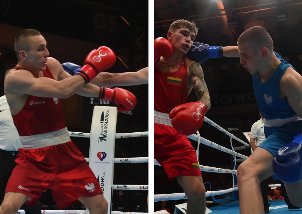 Damian Durkacz (z lewej) i Cezary Znamiec. Polacy mają szansę zmierzyć się w finale kat. 70kg Damian Durkacz (z lewej) i Cezary Znamiec. Polacy mają szansę zmierzyć się w finale kat. 70kg