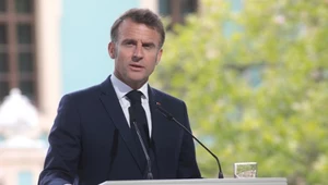 Prezydent Francji Emmanuel Macron