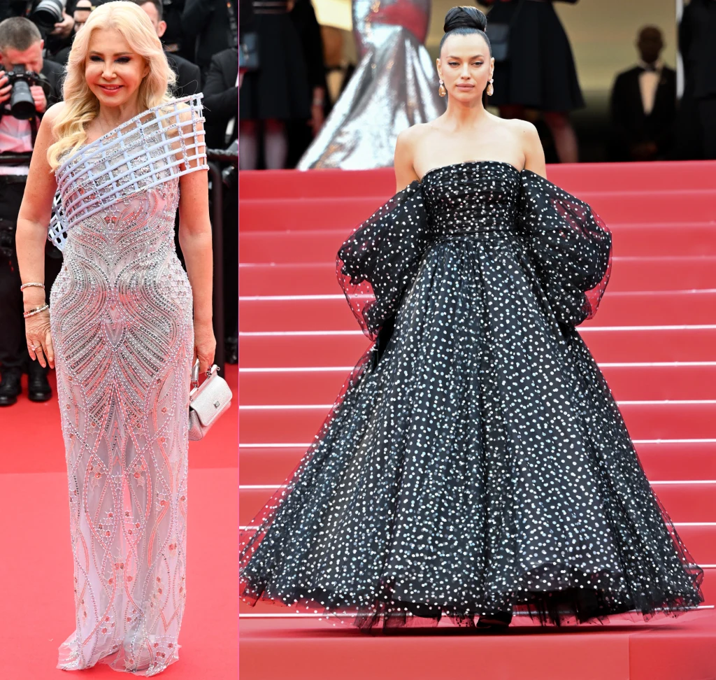 Plejada gwiazd na czerwonym dywanie w Cannes 2025 - Monika Bacardi, Irina Shayk