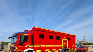 Polak ranny, ciężarówka spłonęła, ogromne straty. Wpadek pod Fuldą