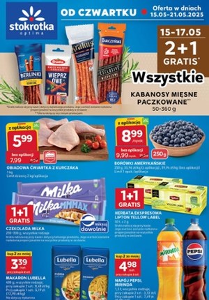 Gazetka promocyjna Stokrotka Optima, ważna od 15.05.2025 do 21.05.2025.