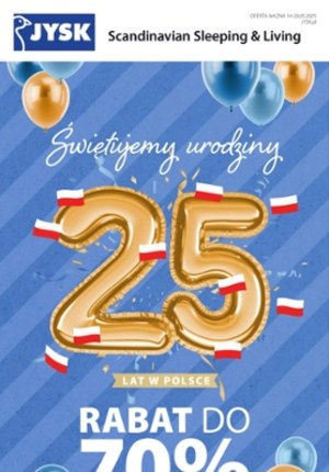Gazetka promocyjna Jysk, ważna od 14.05.2025 do 20.05.2025.