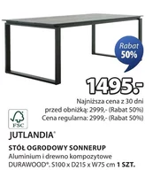 Stół ogrodowy Jutlandia