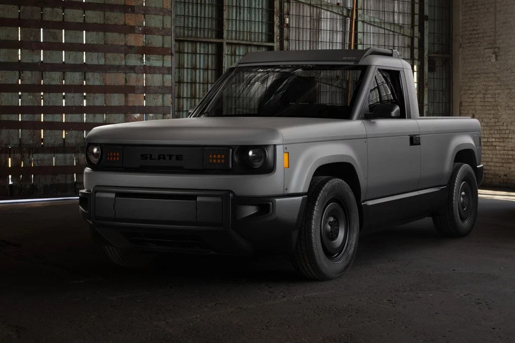 Slate Auto, nowy gracz na rynku samochodów elektrycznych, wybrał miejsce swojej przyszłej fabryki. Slate Auto, nowy gracz na rynku samochodów elektrycznych, wybrał miejsce swojej przyszłej fabryki.
