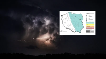 Niż Lorenz przyniesie do Polski deszcze, burze i krupę śnieżną. Najgorzej będzie we wschodniej połowie kraju