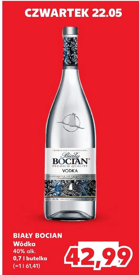 Wódka Biały Bocian