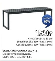 Ławka ogrodowa