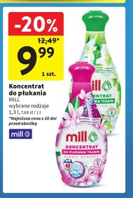 Koncentrat do płukania tkanin mill