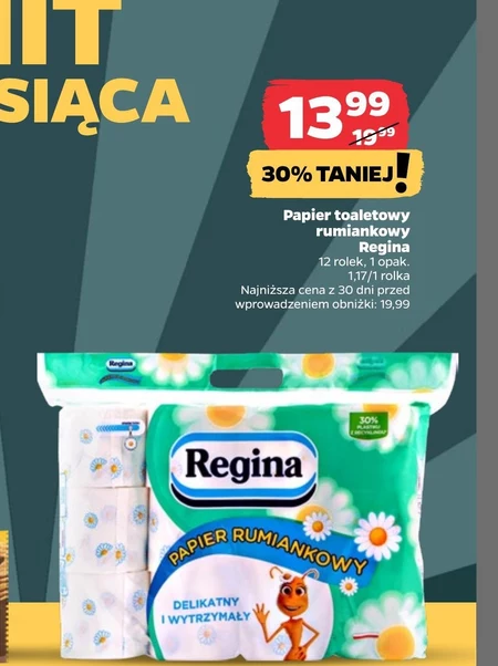 Regina Papier Rumiankowy 12 rolek