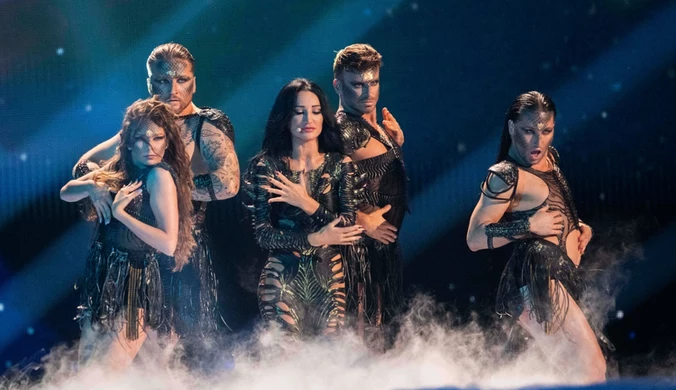 Justyna Steczkowska podczas półfinałowego występu na Eurowizji 2025 w Bazylei