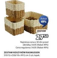 Zestaw koszyków