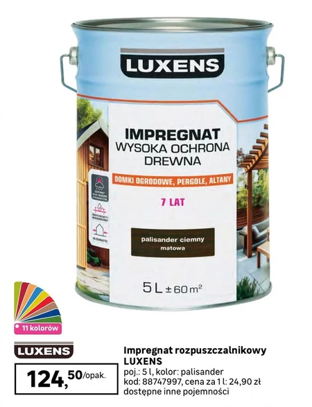 Impregnat do drewna Luxens