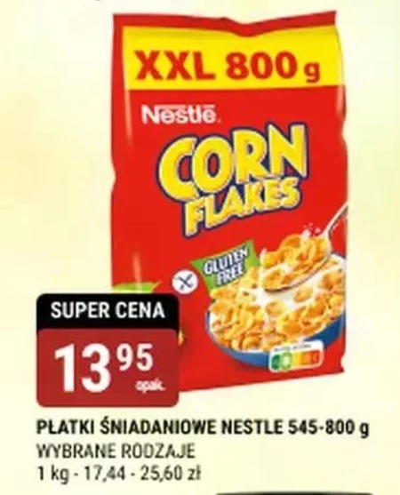 Płatki śniadaniowe Nestle