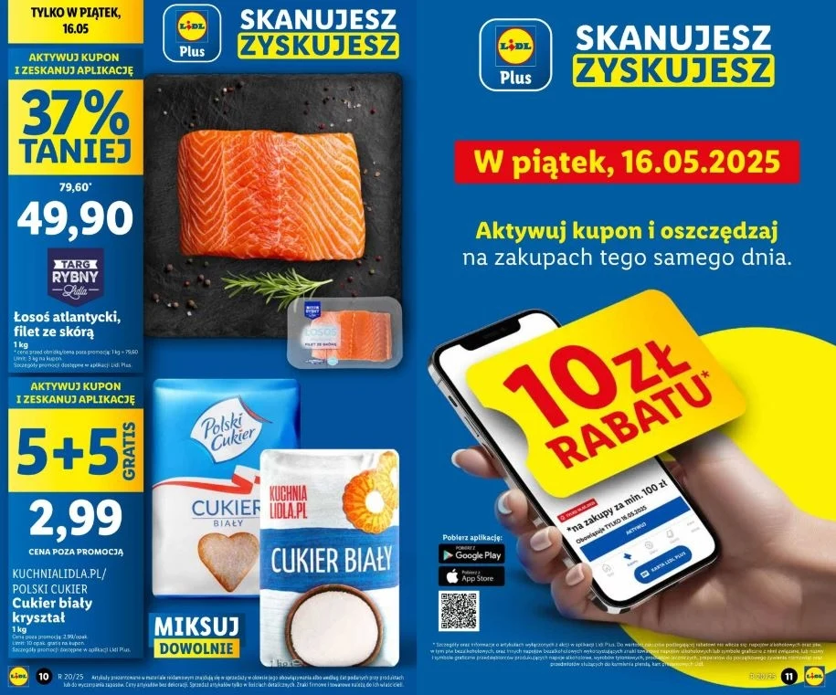 Lidl oferuje promocje z aplikacją Lidl Plus!