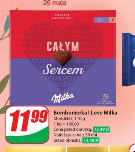 Bombonierka Milka