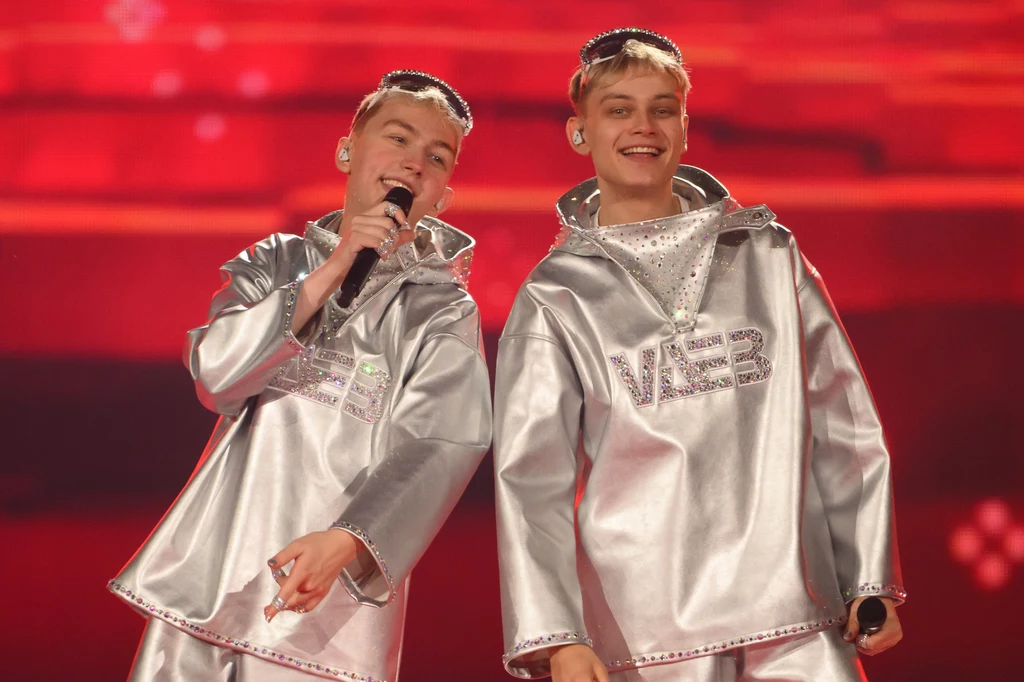 VÆB - duet z Islandii - podczas półfinału Eurowizji 2025 VÆB - duet z Islandii - podczas półfinału Eurowizji 2025