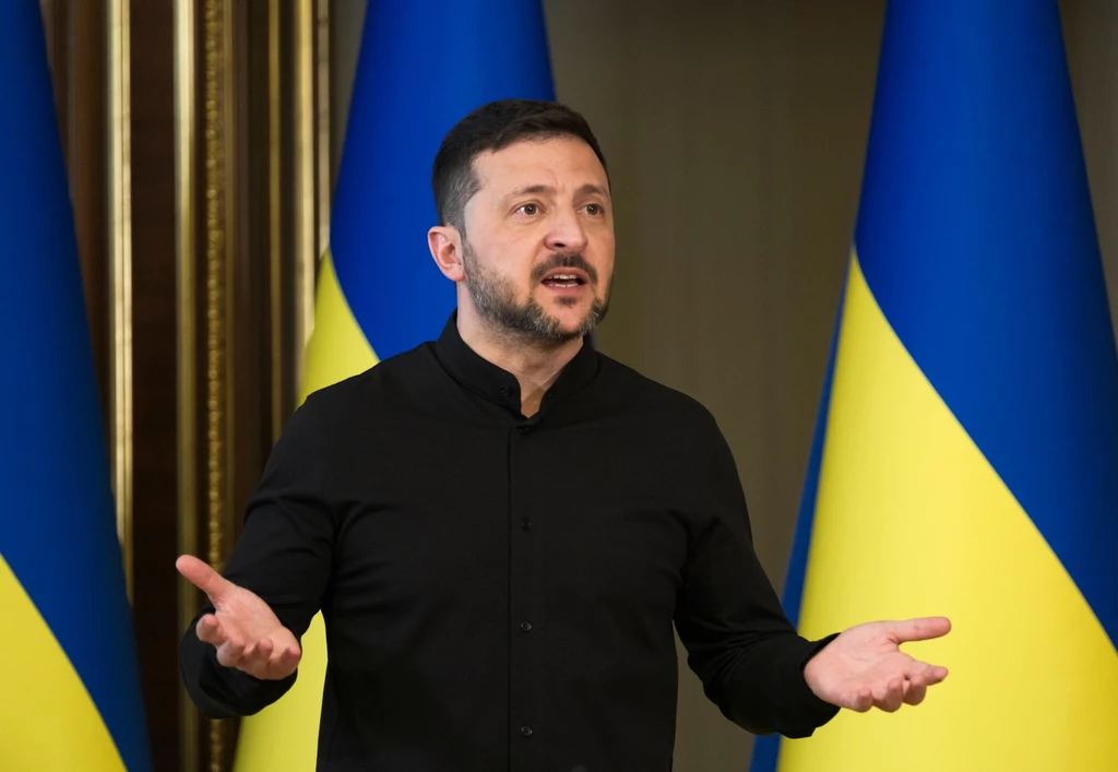 Prezydent Ukrainy Wołodymyr Zełenski Prezydent Ukrainy Wołodymyr Zełenski