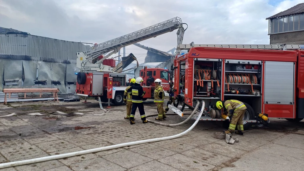 Pożar kurnika na Pomorzu Pożar kurnika na Pomorzu