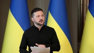 Prezydent Ukrainy Wołodymyr Zełenski